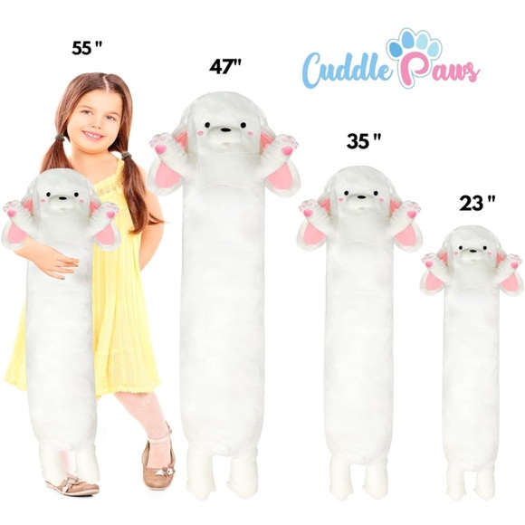 ✨Cuddle Paws Bunny Body Pillow✨ - Picture 5 of 8